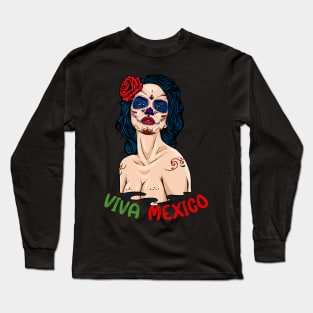 Viva Mexico Long Sleeve T-Shirt